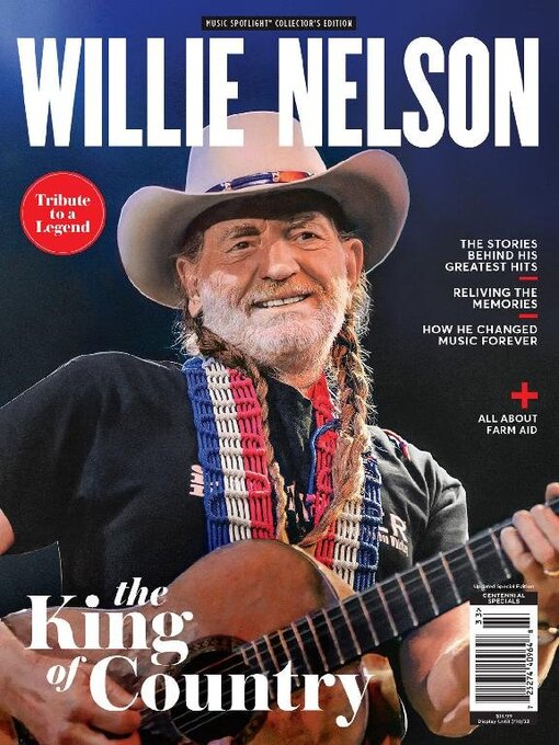 Willie nelson - the king of country cover image