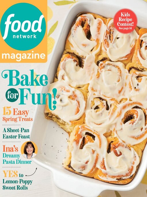 Food network magazine cover image