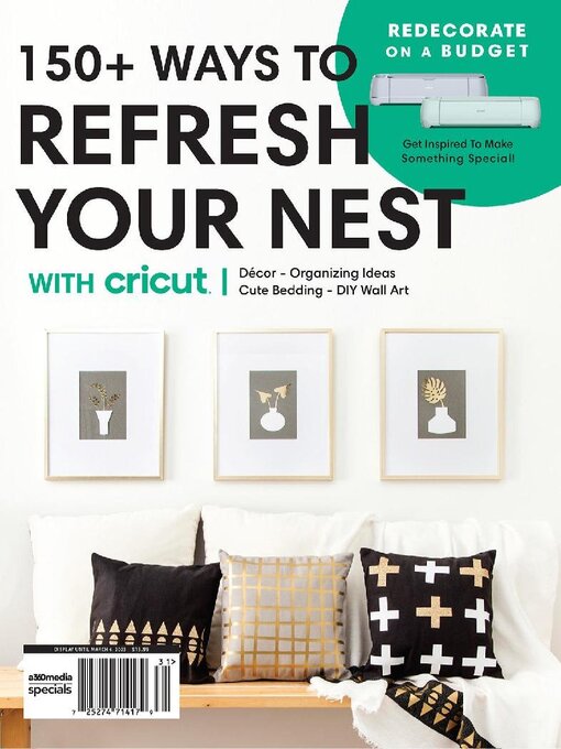 Refresh your nest with cricut cover image