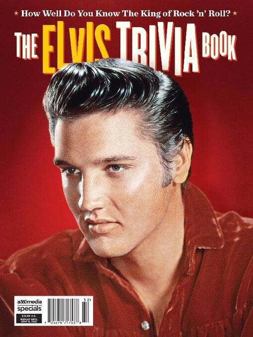 The elvis trivia book cover image