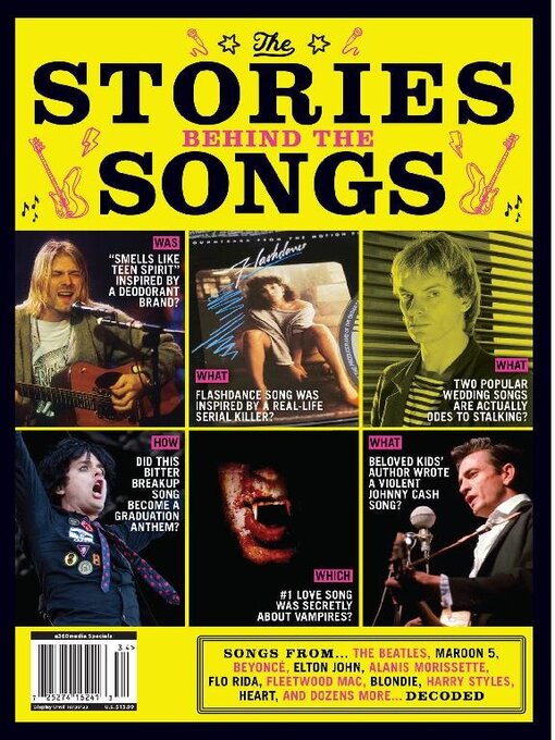 The stories behind the songs cover image