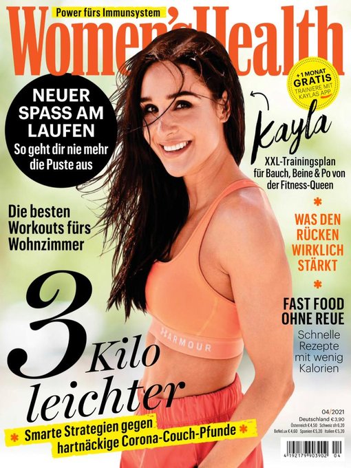 Womeńђةs health deutschland cover image