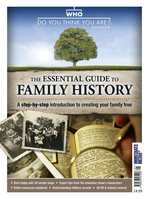 The essential guide to family history cover image