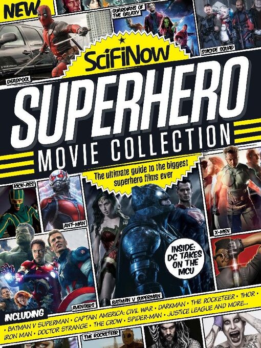 Scifinow superhero movie collection cover image