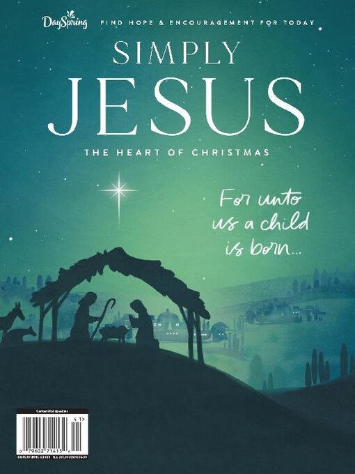 Simply jesus - christmas 2023 cover image