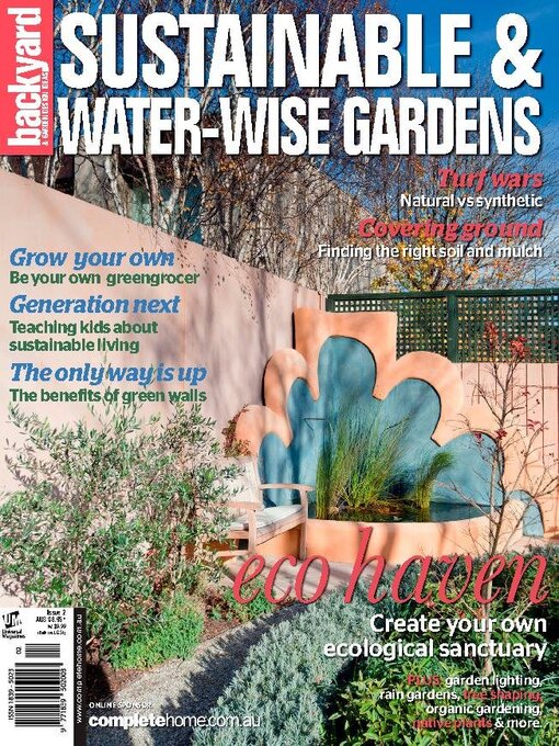 Sustainable & water wise gardens cover image