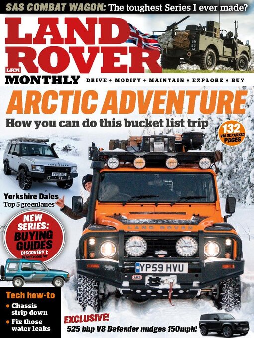 Land rover monthly cover image