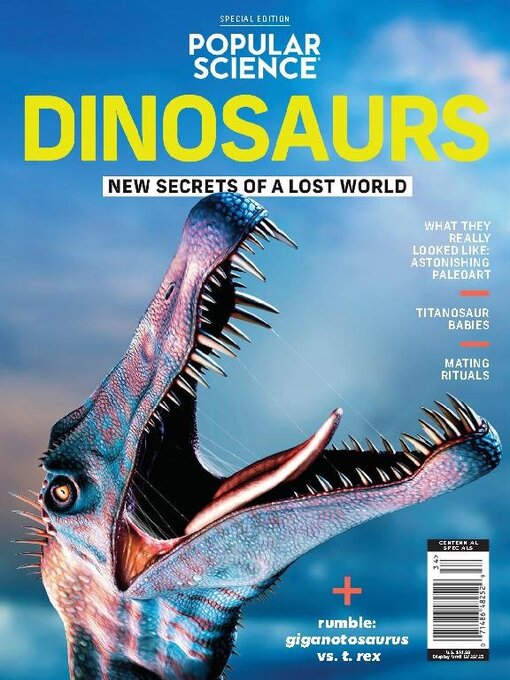 Popular science - dinosaurs: new secrets of a lost world cover image