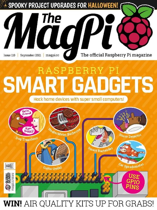 The magpi cover image