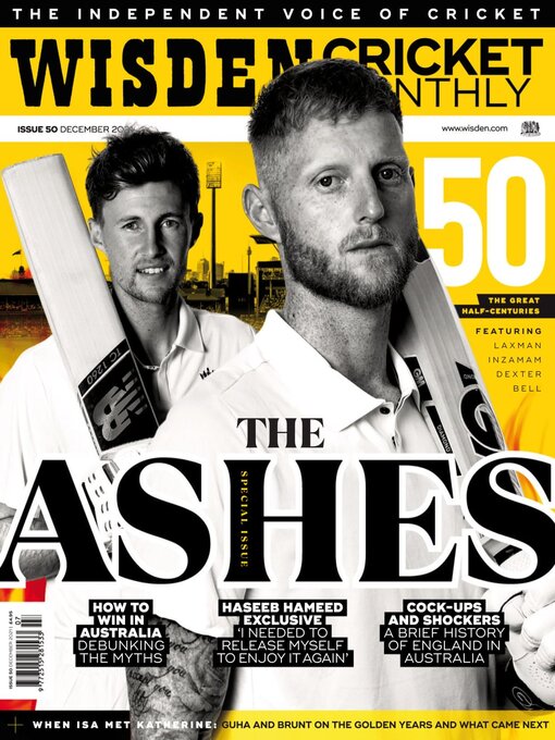 Wisden cricket monthly cover image