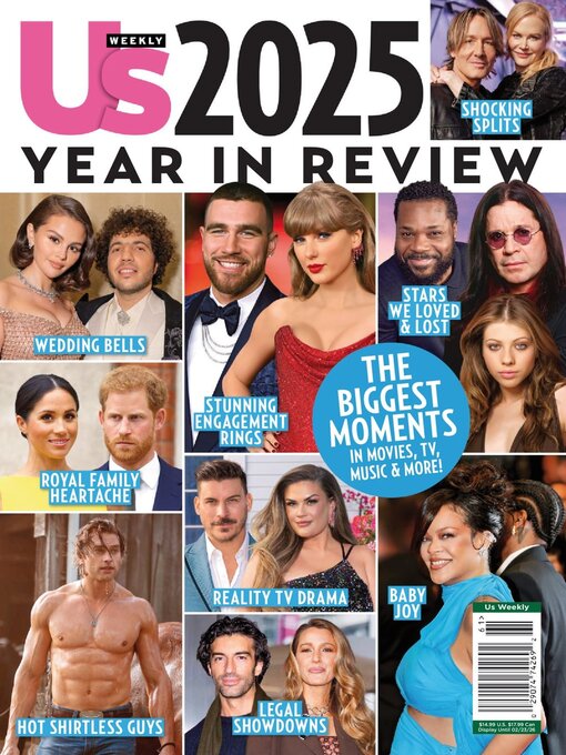 Us weekly 2025 year in review cover image