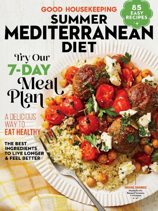 Good housekeeping summer mediterranean diet cover image