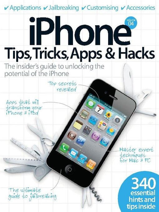 iphone tips, tricks, apps & hacks vol 4 cover image