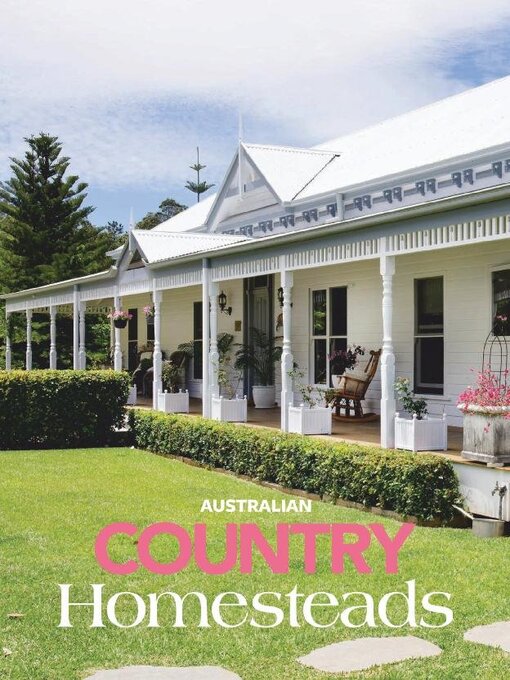 Cover Image of Australian country homesteads