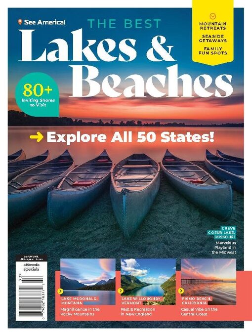 See america! the best lakes and beaches cover image