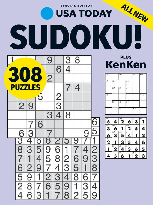 Cover Image of Usa today sudoku! plus kenken