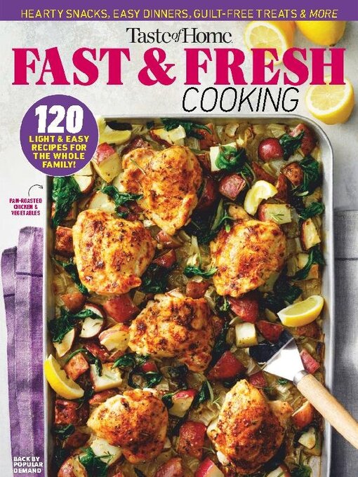 Fast & fresh cooking cover image