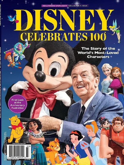 Disney celebrates 100 - the story of the world's most-loved characters cover image
