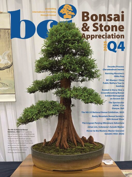 Magazines - BCI Bonsai & Stone Appreciation Magazine - Malta Libraries -  OverDrive