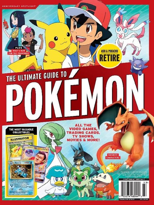 The ultimate guide to pok©♭mon - ash & pikachu retire cover image