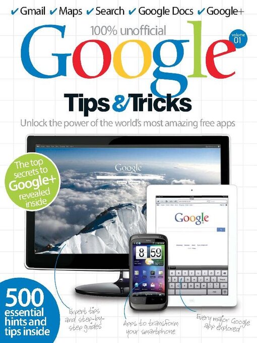 Google tips & tricks vol 1 cover image