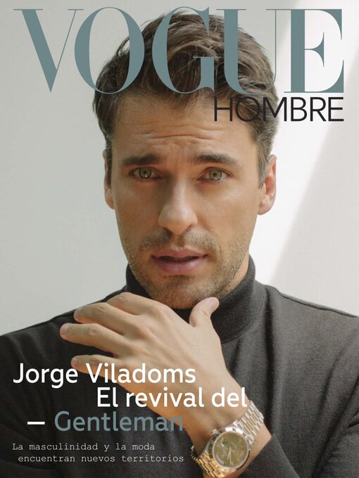 Vogue hombre cover image