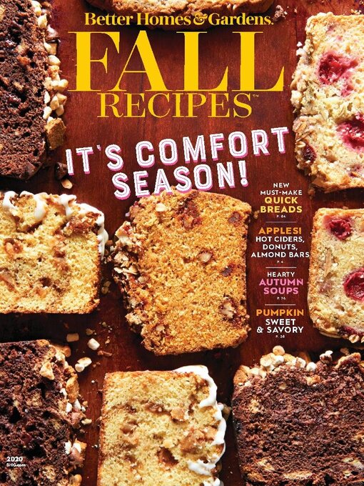 Fall recipes cover image