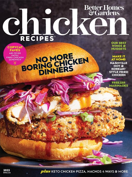 Bh&g chicken recipes cover image
