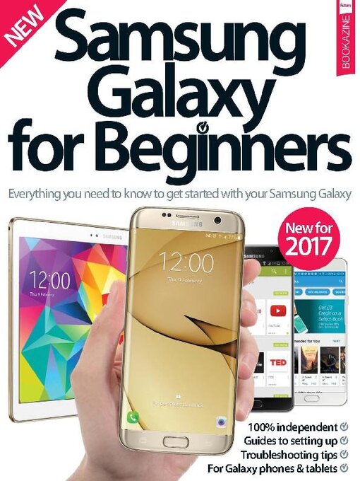 Samsung galaxy for beginners cover image