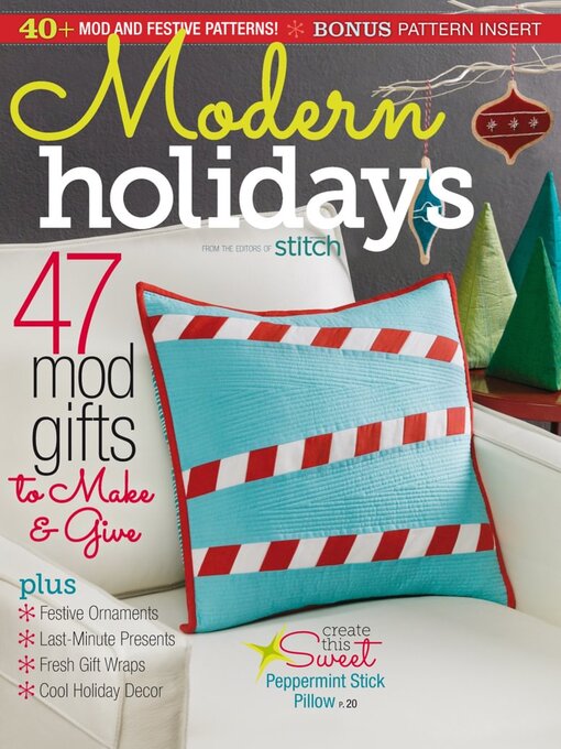 Stitch modern holidays cover image