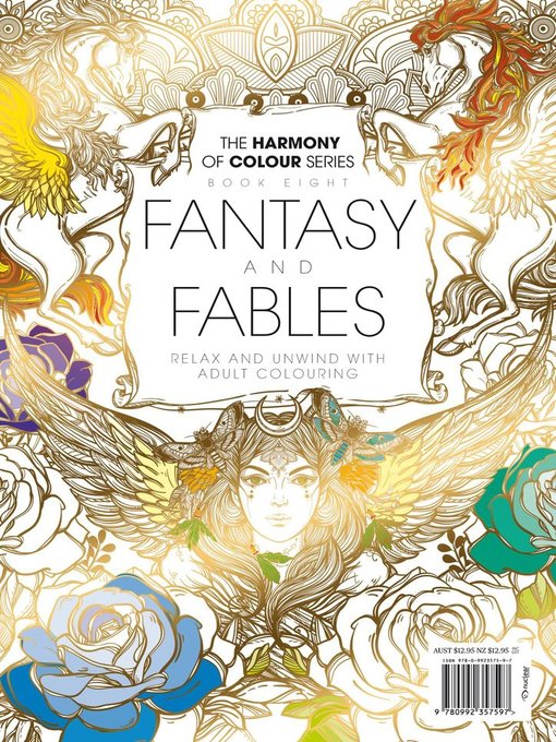 Colouring book: fantasy and fables cover image