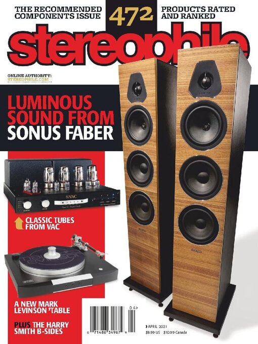 Stereophile cover image