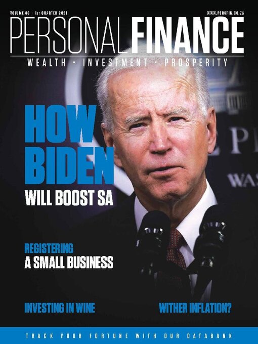 Personal finance magazine cover image