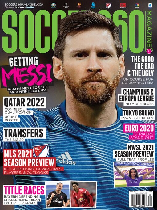 Soccer 360 magazine cover image