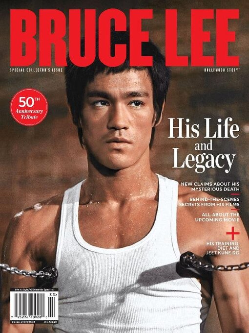 Bruce lee 50th anniversary tribute - special collector's issue cover image