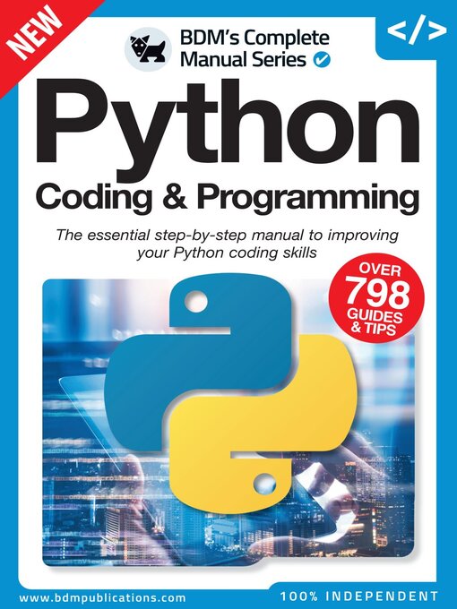 Python coding & programming the complete manual cover image