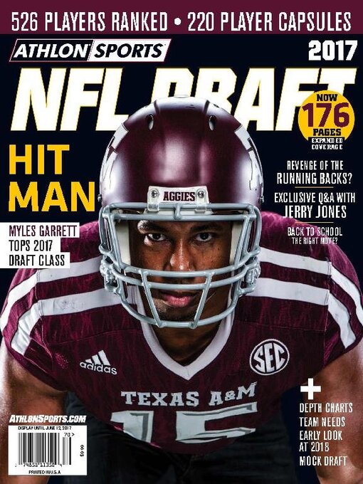 Athlon sports  nfl draft preview cover image