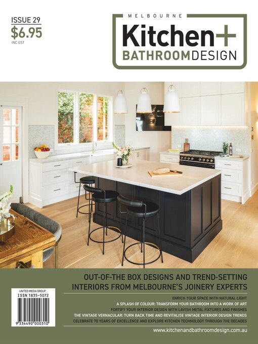 Melbourne kitchen + bathroom design cover image