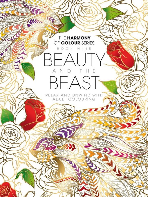 Colouring book: beauty and the beast cover image