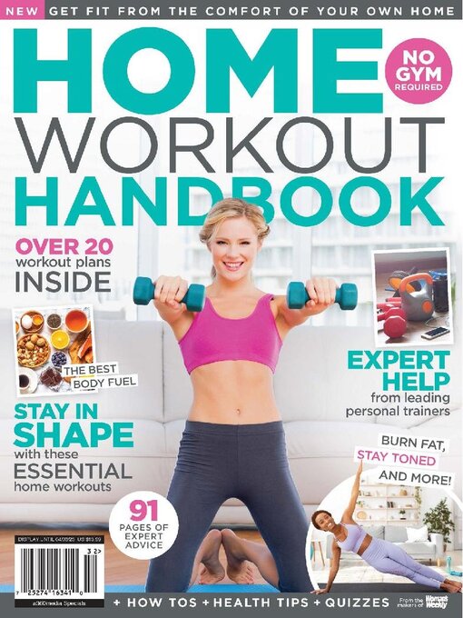 Home workout handbook cover image