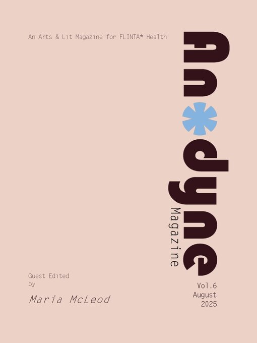 Anodyne magazine cover image