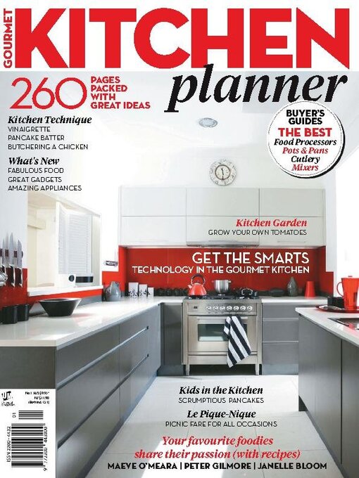 Gourmet kitchen planner cover image