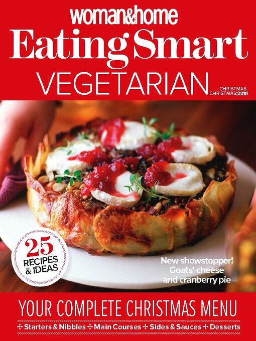 Eating smart christmas. vegetarian cover image