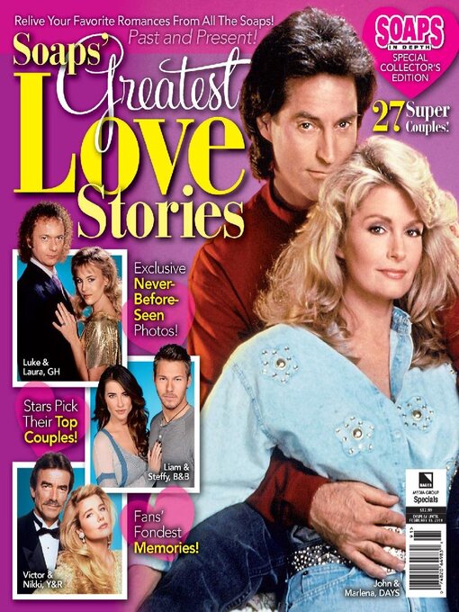 Soaps' greatest love stories cover image