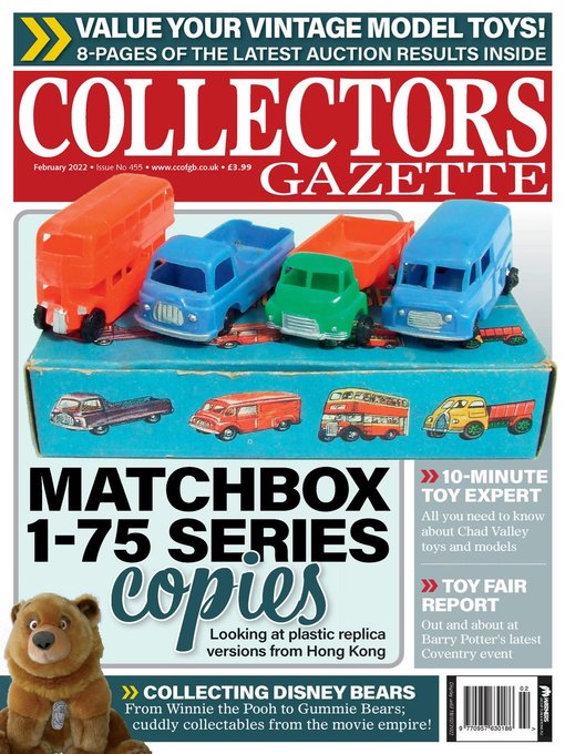 Collectors gazette cover image