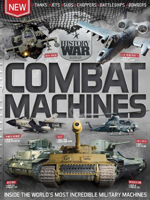 History of war book of combat machines cover image