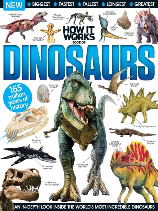 How it works book of dinosaurs cover image