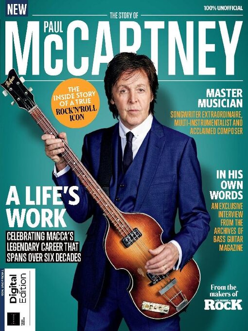 Music icons: paul mccartney cover image