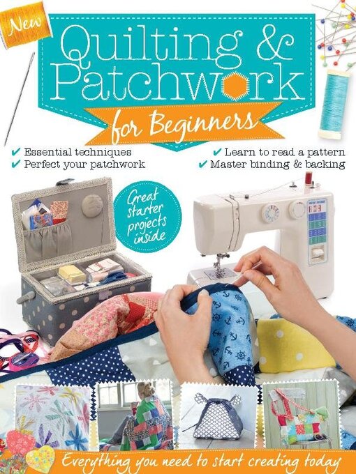 Patchwork & quilting for beginners cover image