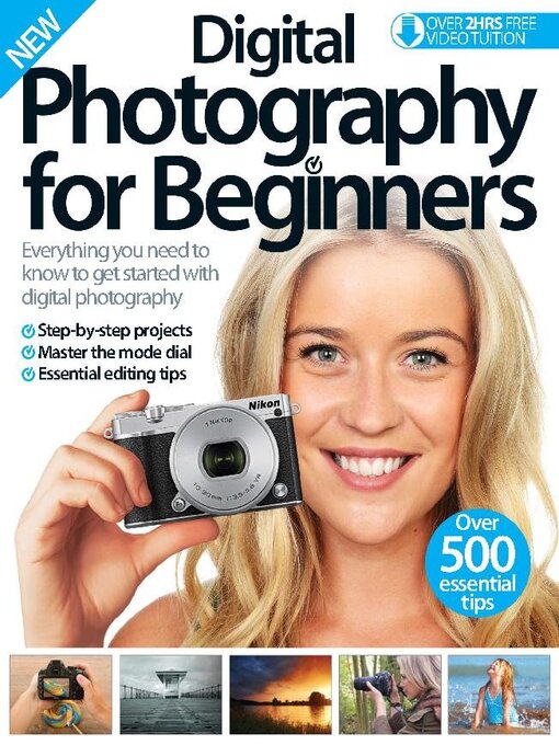 Digital photography for beginners cover image